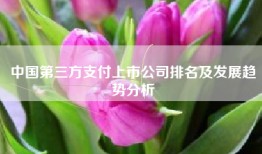 中国第三方支付上市公司排名及发展趋势分析