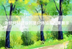 外贸网站建设的用户体验及效果展示