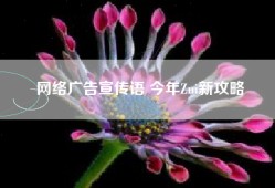 网络广告宣传语 今年Zui新攻略