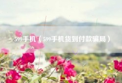 599手机（599手机货到付款骗局）