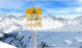 必应Bing国内搜索广告怎么推广？必应广告投放如何做开户？