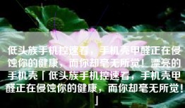 低头族手机控速看，手机壳甲醛正在侵蚀你的健康，而你却毫无所觉！漂亮的手机壳「低头族手机控速看，手机壳甲醛正在侵蚀你的健康，而你却毫无所觉！」