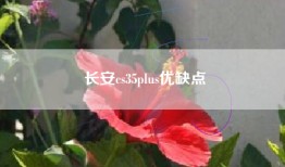 长安cs35plus优缺点