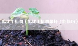 酷比手机屏（酷比手机屏幕坏了能修吗）