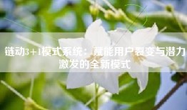 链动3+1模式系统：赋能用户裂变与潜力激发的全新模式
