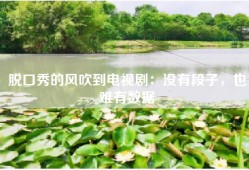 脱口秀的风吹到电视剧：没有段子，也难有数据