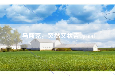 马斯克，突然又状告OpenAl