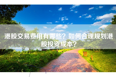 港股交易费用有哪些？如何合理规划港股投资成本？