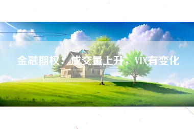 金融期权：成交量上升，VIX有变化