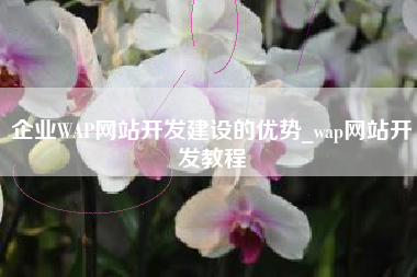 企业WAP网站开发建设的优势_wap网站开发教程
