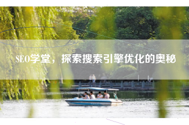 SEO学堂，探索搜索引擎优化的奥秘