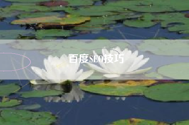 百度SEO技巧