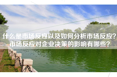 什么是市场反应以及如何分析市场反应？市场反应对企业决策的影响有哪些？