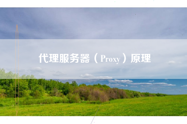 代理服务器（Proxy）原理