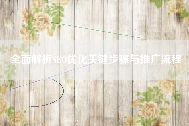 全面解析SEO优化关键步骤与推广流程