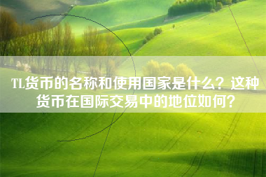 TL货币的名称和使用国家是什么？这种货币在国际交易中的地位如何？