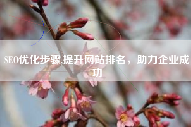 SEO优化步骤,提升网站排名，助力企业成功
