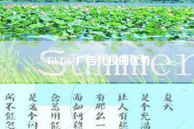 TikTok 广告代投的优势