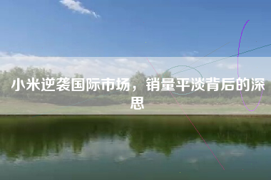 小米逆袭国际市场，销量平淡背后的深思