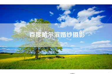 百度哈尔滨婚纱摄影