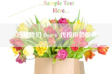 选择我们 Dou + 代投折扣服务