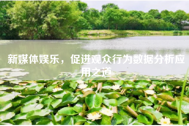新媒体娱乐，促进观众行为数据分析应用之道