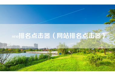 seo排名点击器（网站排名点击器）