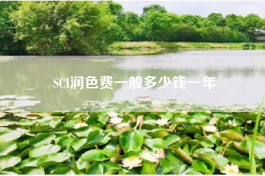 SCI润色费一般多少钱一年