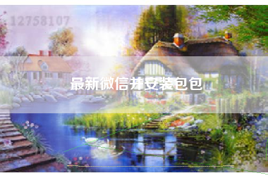 最新微信并安装包包