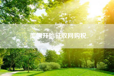 美国开始征收网购税 美国开始征收网购税