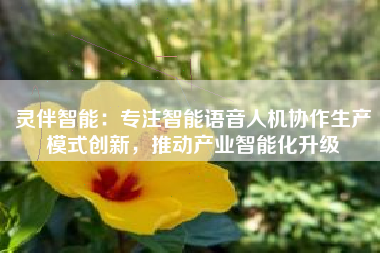 灵伴智能：专注智能语音人机协作生产模式创新，推动产业智能化升级