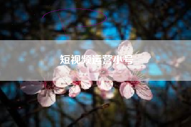 短视频运营小号