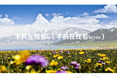 手机在线看h（手机在线看heyzo）