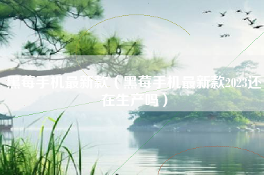 黑莓手机最新款（黑莓手机最新款2023还在生产吗）