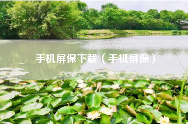 手机屏保下载（手机屏保）