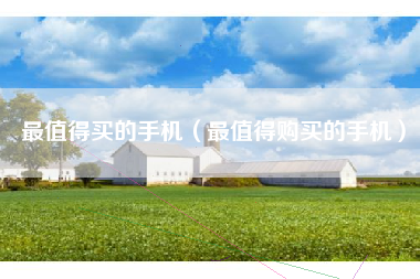 最值得买的手机（最值得购买的手机）