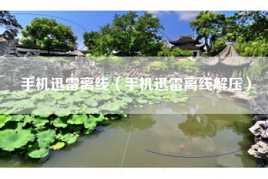 手机迅雷离线（手机迅雷离线解压）