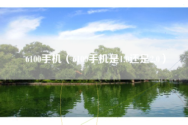 6100手机（6100手机是1.0还是2.0）