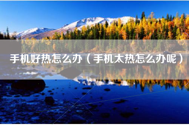 手机好热怎么办（手机太热怎么办呢）