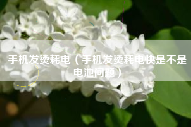 手机发烫耗电（手机发烫耗电快是不是电池问题）