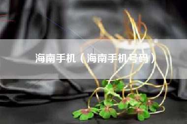 海南手机（海南手机号码）