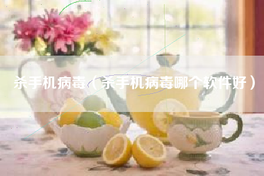 杀手机病毒（杀手机病毒哪个软件好）