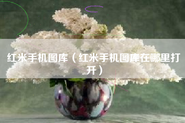 红米手机图库（红米手机图库在哪里打开）