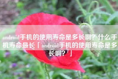 android手机的使用寿命是多长啊?什么手机寿命最长「android手机的使用寿命是多长啊?」 android手机的使用寿命是多长啊?什么手机寿命最长「android手机的使用寿命是多长啊?」