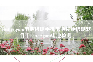batteryguru电池检测手机电池损耗检测软件「batteryguru电池检测」