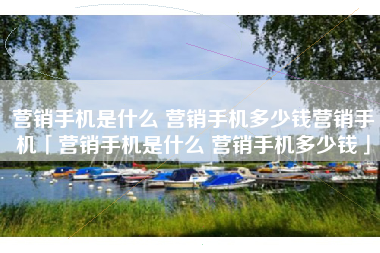 营销手机是什么 营销手机多少钱营销手机「营销手机是什么 营销手机多少钱」