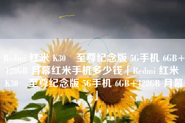 Redmi 红米 K30 至尊纪念版 5G手机 6GB+128GB 月幕红米手机多少钱「Redmi 红米 K30 至尊纪念版 5G手机 6GB+128GB 月幕」 Redmi 红米 K30 至尊纪念版 5G手机 6GB+128GB 月幕红米手机多少钱「Redmi 红米 K30 至尊纪念版 5G手机 6GB+128GB 月幕」