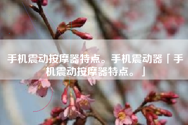 手机震动按摩器特点。手机震动器「手机震动按摩器特点。」