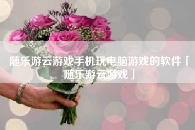 随乐游云游戏手机玩电脑游戏的软件「随乐游云游戏」