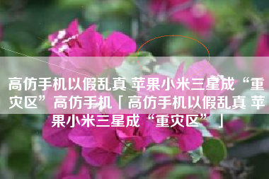 高仿手机以假乱真 苹果小米三星成“重灾区”高仿手机「高仿手机以假乱真 苹果小米三星成“重灾区”」